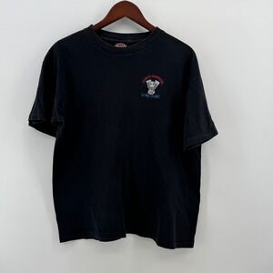 Vintage Harley Davidson V-Twin Power T-Shirt Black XL Single Stitch Made in USA